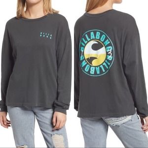 NWT Billabong Drifter Long Sleeve Graphic Tee Size S